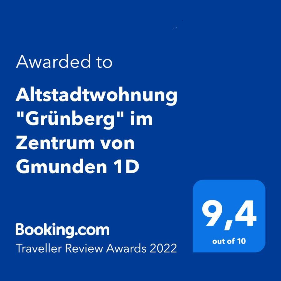 Altstadtwohnungen "Grunberg 1D" & "Gmunden 3D Mit Seeblick" Im Zentrum Von גמונדן מראה חיצוני תמונה